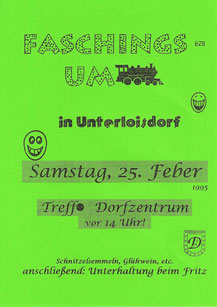 1995 - Berufe UMZUG_PLAKAT