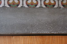 keuken beton hout franse tegel