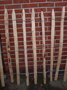 Höhe 100 cm / 8 cm Lattenabstand
