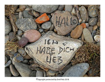 Exponattitel: Kunstkartenset-Trio LOVE - Exponatgröße: 15 x 20, ausgeklappt  15 x 40 - Art: fineART / Fotografie - Signatur: datiert, signiert - Copyright by Pelz 2018