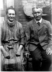 Die alten Lammwirte Florian und Frieda Hitscherich