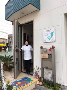 院長がお出迎えします♪