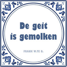 Frank W. Skok zijn quote!