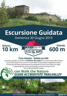 Escursione Guidata con Walk the Nature con fermata da  woods azienda agricola - loc. Buzzetti  30 giugno 2019