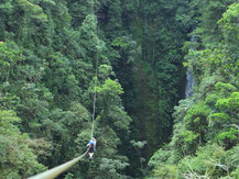 Arenal Combo Tour: Waterfall + Canopy + Canyoneering