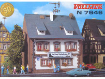 Wohnhaus mit Schuhmacherei als Modell für die Spur N von Vollmer , 7646