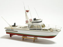 Modell-Baukasten einer Motoryacht von der Firma Krick,  Billing Boat, BB0570