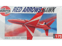 Modellbausatz des Kunstflug-Jet Red Arrows Hawk im Maßstab 1:72 von der Firma Airfix,  03026