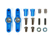 TT-02 Tuningteil, TAMIYA 300054574, Racing Steering-Set, Lenkhebel Alu blau