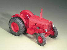 72479, Hanomag Schlepper rot Traktor ,  Schreiber-Bogen Kartonmodell im Maßstab 1:24