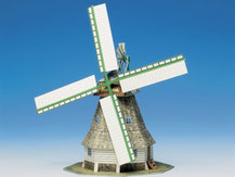 579,  Windmühle,  Schreiber-Bogen Kartonmodell im Maßstab 1:87