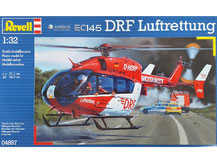 Modellbausatz des Rettungshubschraubers EC145  im Maßstab 1:32 von der Firma Revell,  04897