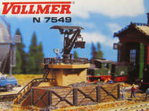 Kleinbekohlung mit Kran als Modell für die Spur N von Vollmer , 7549