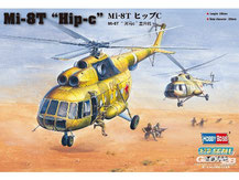 Flugzeugmodell-Bausatz aus Plastik eines Mi-8T  Helikopters  im Maßstab 1:72 von der Firma HobbyBoss,  87221