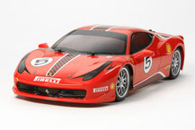 Ferrari 458, Tamiya, TT-02, 58560, Euro-Cup