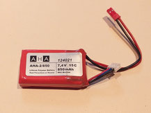 7,4V Lipo Akku-Pack von Hückmann,  124021