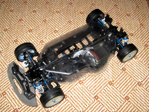 Glasklare Regenabdeckungen von Modellbau Kroh für das TAMIYA TA-05 Chassis