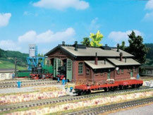 2-ständiger Lokschuppen für die Spur N von Vollmer , 7608
