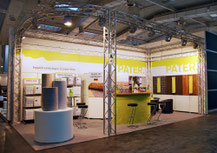 Pater booth at Domotex, Hannover