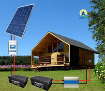 Energía solar aislada off grid 