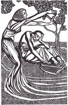 Viviane et Merlin