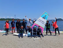 speedwall 神奈川　横浜　海の公園　ウインドサーフィン　SUP　スクール　体験　スピードウォール