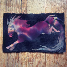 cheval horse encre ink illustration Maylis Vigouroux mayvig