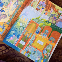 La Manticore Maylis Vigouroux bande-dessinée BD risographie Quintal éditions diplôme Ensad trichromie genre conte