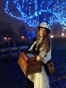 Animation Marché de Noël avec orgue de barbarie