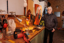 gunnar mozer, holzskulpturen 
