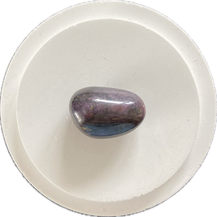 Rubin Trommelstein dunkelrot violett