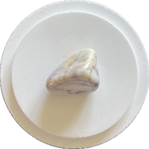 Fluorit Opal Trommelstein