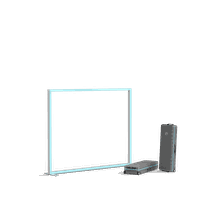Lineup RGB-Leuchtrahmen 250x200 cm