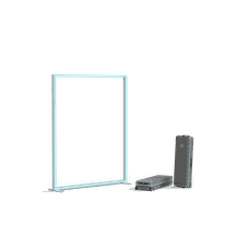 Lineup RGB-Leuchtrahmen 200x250 cm