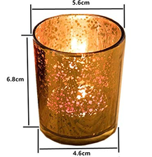 goldene Teelichthalter Deko Hochzeit online shop Versand