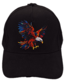 Kappe mit Druck Adler bunt