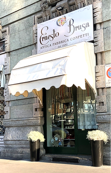 negozio milano ernesto brusa confetti e bomboniere