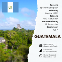 Mexiko Belize Guatemala