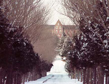 冬のトラピスト修道院