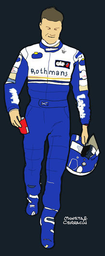 David Coulthard by Muneta & Cerracín