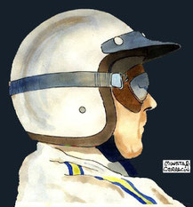 Jack Brabham by Muneta & Cerracín