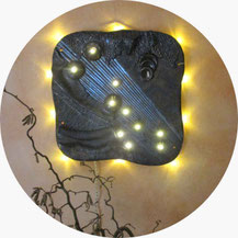 Zu den getöperten Keramik Lampen.