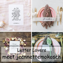 jeannettemokkosch zu Gast im Lettering Interview bei den Letter Lovers mit einer Anleitung für eine schönere Handschrift