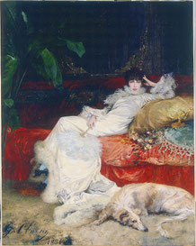 Georges Clairin, Portrait of Sarah Bernhardt, 1876, Paris, Petit Palais