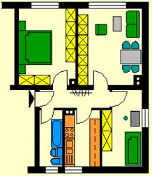 Bild Wohnungsgrundriss