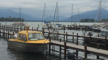 fair4world - Bagel & Coffee - Blick auf Chiemsee und Alpen
