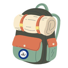 Wanderrucksack mit dem PfaFiFöVe - Logo