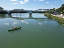 Canoë sur la Saône