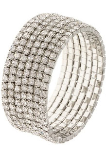 Bracelet Style:B129233 rhodium