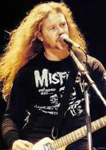 J. Hetfield mit MISFITS T-Shirt